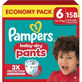 Pampers Baby-Dry Pants Taille 6 - 158 couches