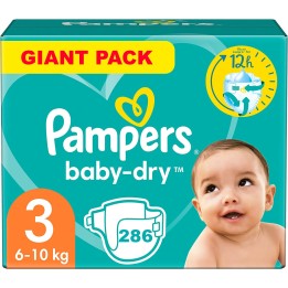Pampers Baby-Dry Taille 3 - 286 couches