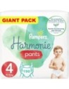 PAMPERS PANTS TAILLE 4 HARMONIE COUCHES-CULOTTES 190 COUCHES (9-15 kg)