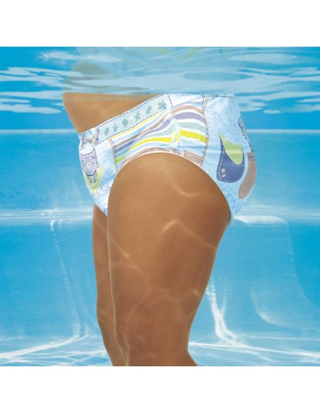 PAMPERS SPLASHERS TAILLE 3-4 96 COUCHES MAILLOT