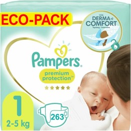 Pampers Premium Protection Taille 1 - 263 couches