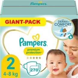 Pampers Premium Protection Taille 2 - 270 couches