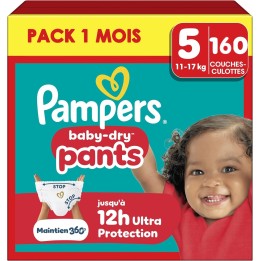 Pampers Baby-Dry Pants Taille 5 - 160 couches