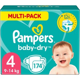 Pampers Baby-Dry Taille 4 - 174 couches