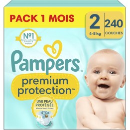 Pampers Premium Protection Taille 2 - 240 couches
