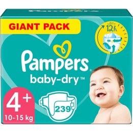 Pampers Baby-Dry Taille 4 - 239 couches