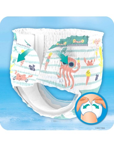 PAMPERS SPLASHERS TAILLE 3-4 24 COUCHES MAILLOT