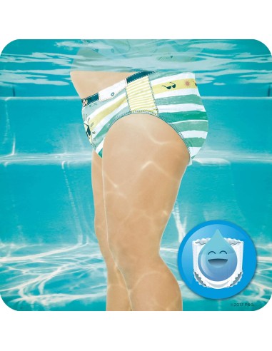 PAMPERS SPLASHERS TAILLE 3-4 24 COUCHES MAILLOT