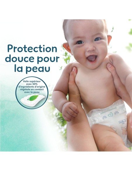 PAMPERS HARMONIE TAILLE 1 180 COUCHES (2-5 KG)