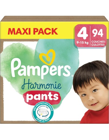 PAMPERS PANTS TAILLE 4 HARMONIE...