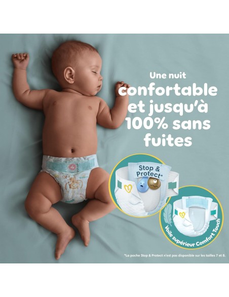 PAMPERS BABY-DRY TAILLE 4 216 COUCHES ECONOMY PACK (9-14 KG)
