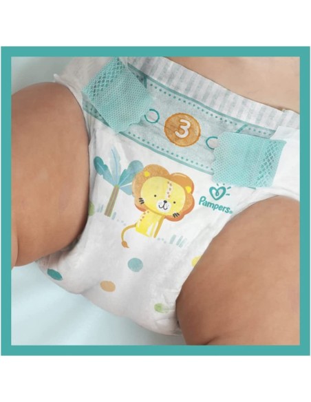 PAMPERS BABY-DRY TAILLE 6 215 COUCHES MAXI PACK 10-15 KG 13-18 KG
