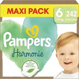 Pampers Harmonie Taille 6 - 242 couches
