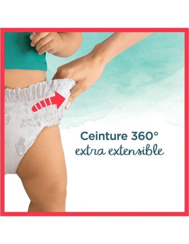 PAMPERS PANTS TAILLE 4 HARMONIE 222 COUCHES...