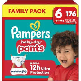 Pampers Baby-Dry Pants Taille 6 - 176 couches