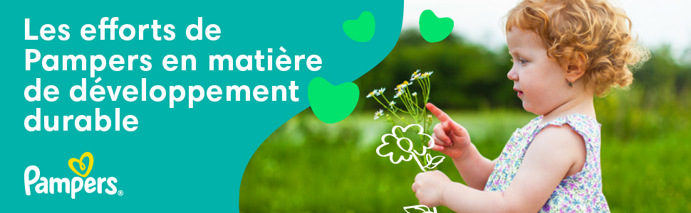 Les efforts de Pampers en matière de développement durable
